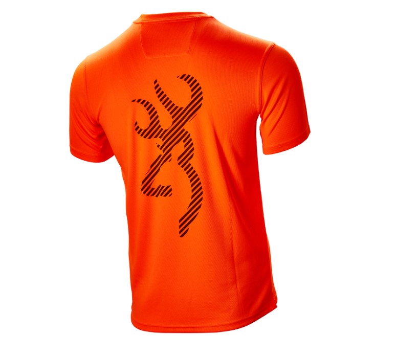 TEE-SHIRT, TEAMSPIRIT, ORANGE BLAZE, M